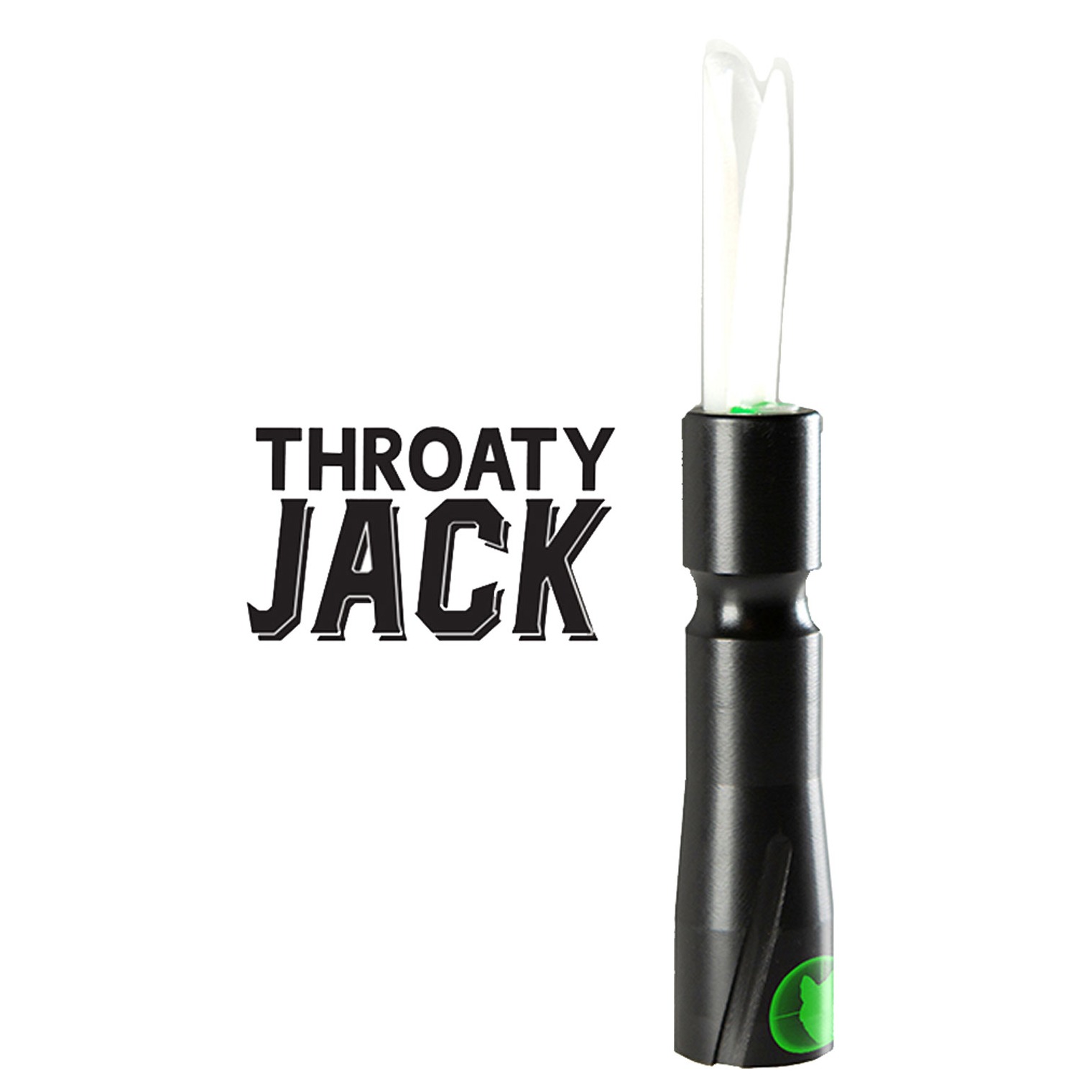 Predator Tactics 97503 Throaty Jack Open Call Attracts Coyotes Black Polycarbonate