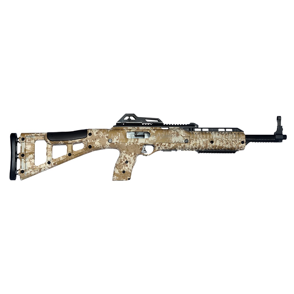 Hi-Point 995TSDD 995TS Carbine 9mm Luger 16.50” 10+1 Digital Camo Fixed Skeletonized Stock Digital Desert Camo Grip Right Hand