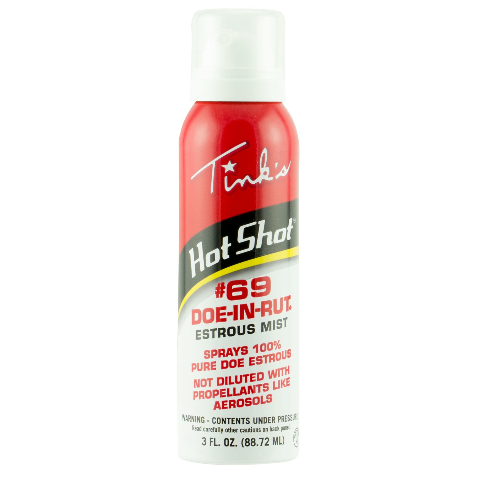 Tinks W5310 #69 Hot Shot Deer Attractant Doe In Estrus Scent 3 oz Aerosol