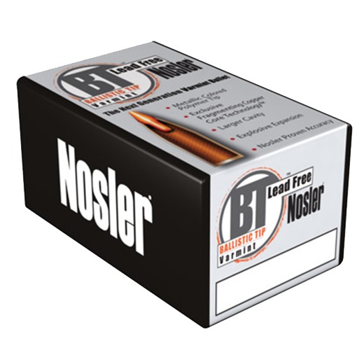 Nosler 45150 Ballistic Tip 22Cal 35gr Ballistic Tip Lead Free 100/Box