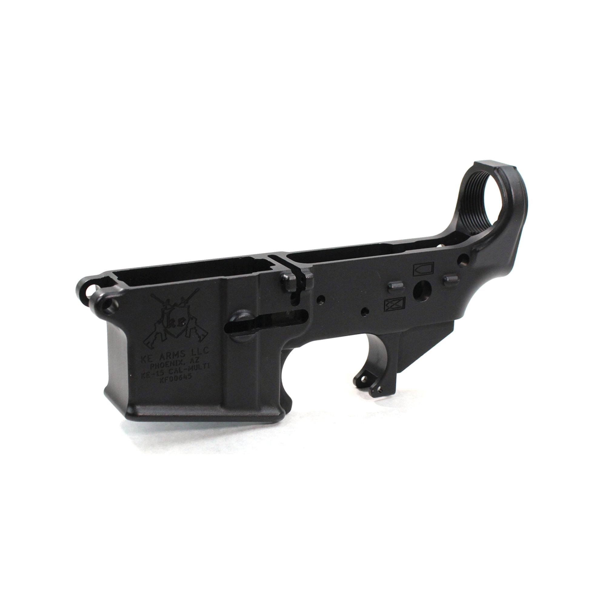 KE ARMS STRIPPED LOWER FORGED BLK