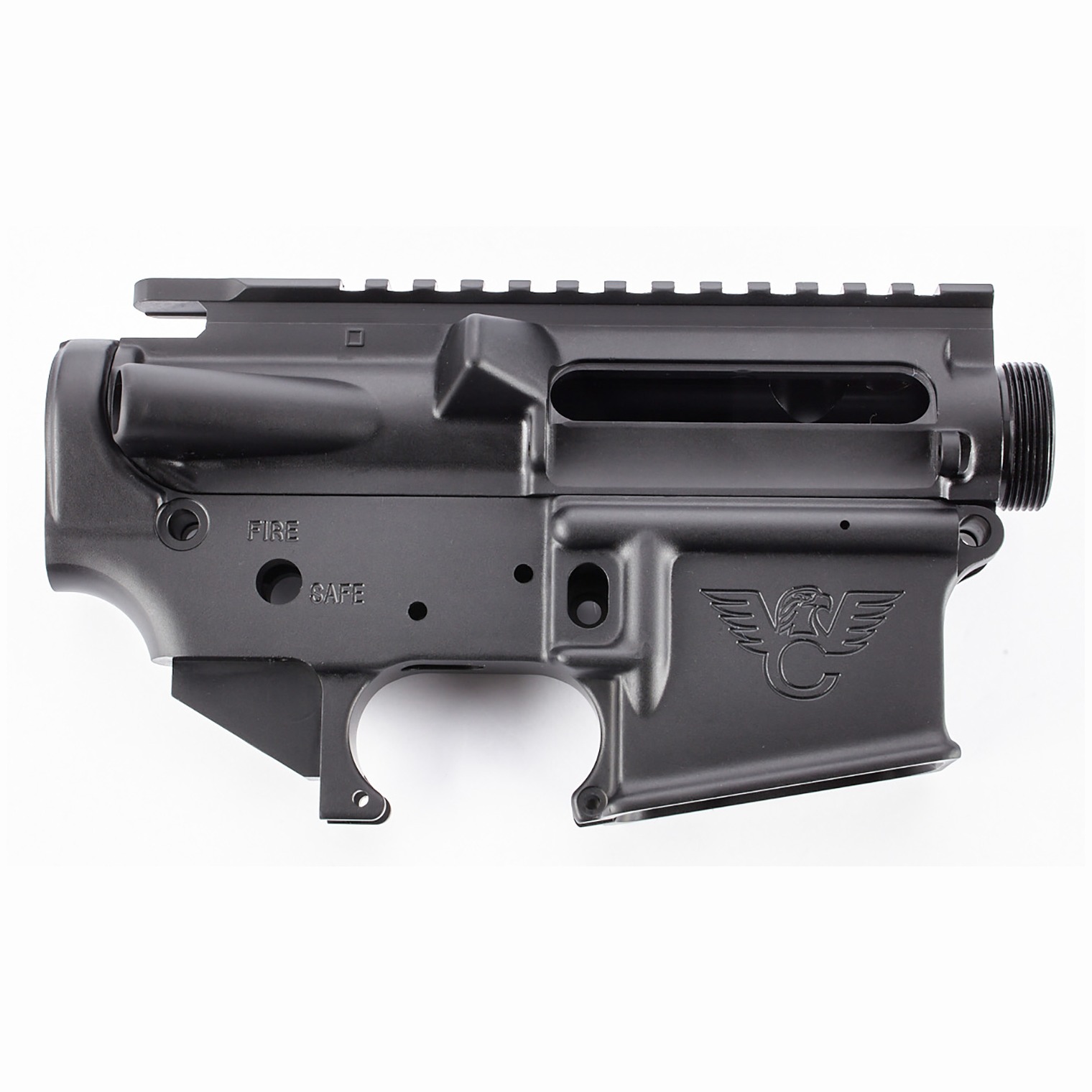 Wilson Combat TRLOWUPPANO AR Style Matched Set AR Platform Rifle Multi-Caliber Black Hardcoat Anodized