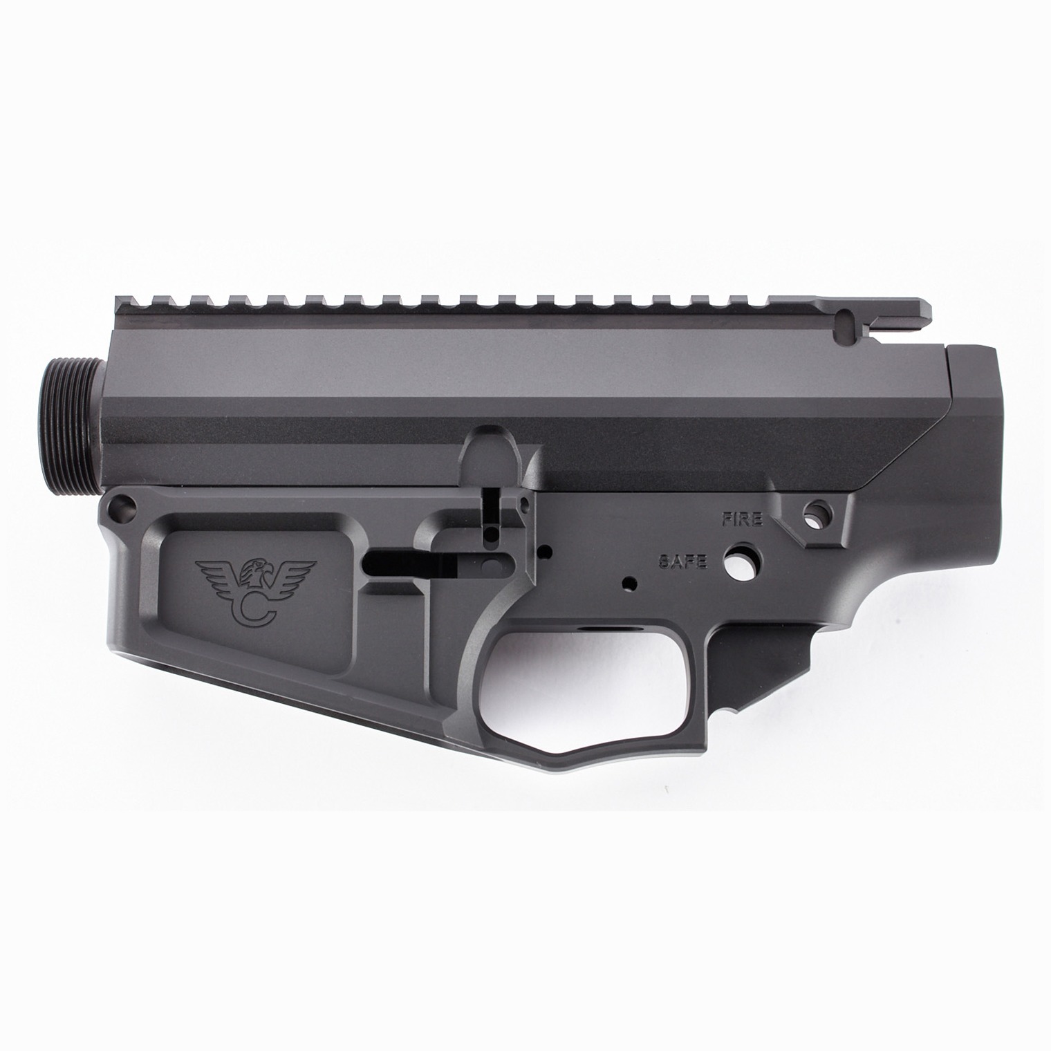 Wilson Combat WC-10 Matched Set AR-10 Lower Receiver/Upper Receiver Black Hardcoat Anodized