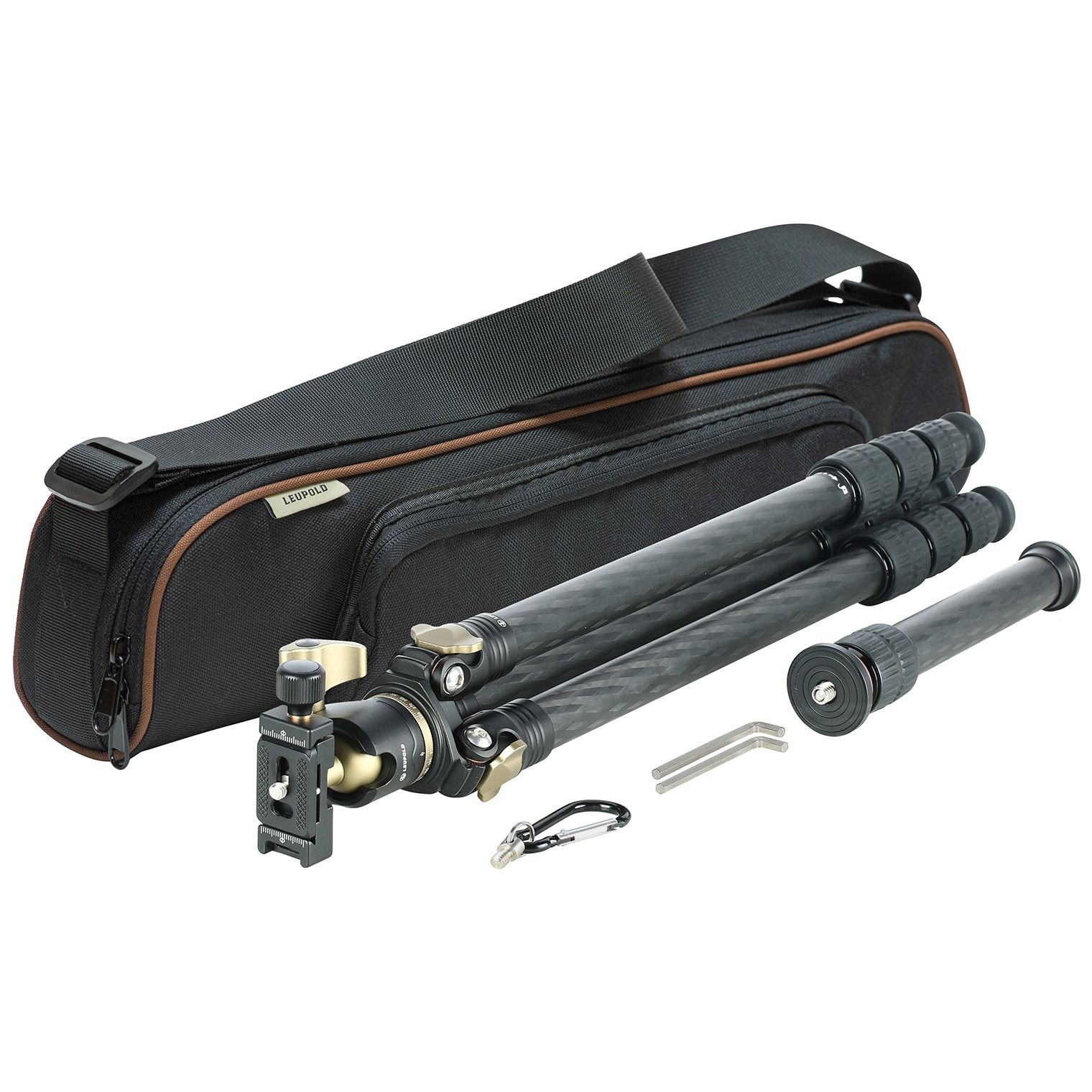 Leupold 180380 Alpine Tripod Kit 5-58” High Black Carbon Fiber