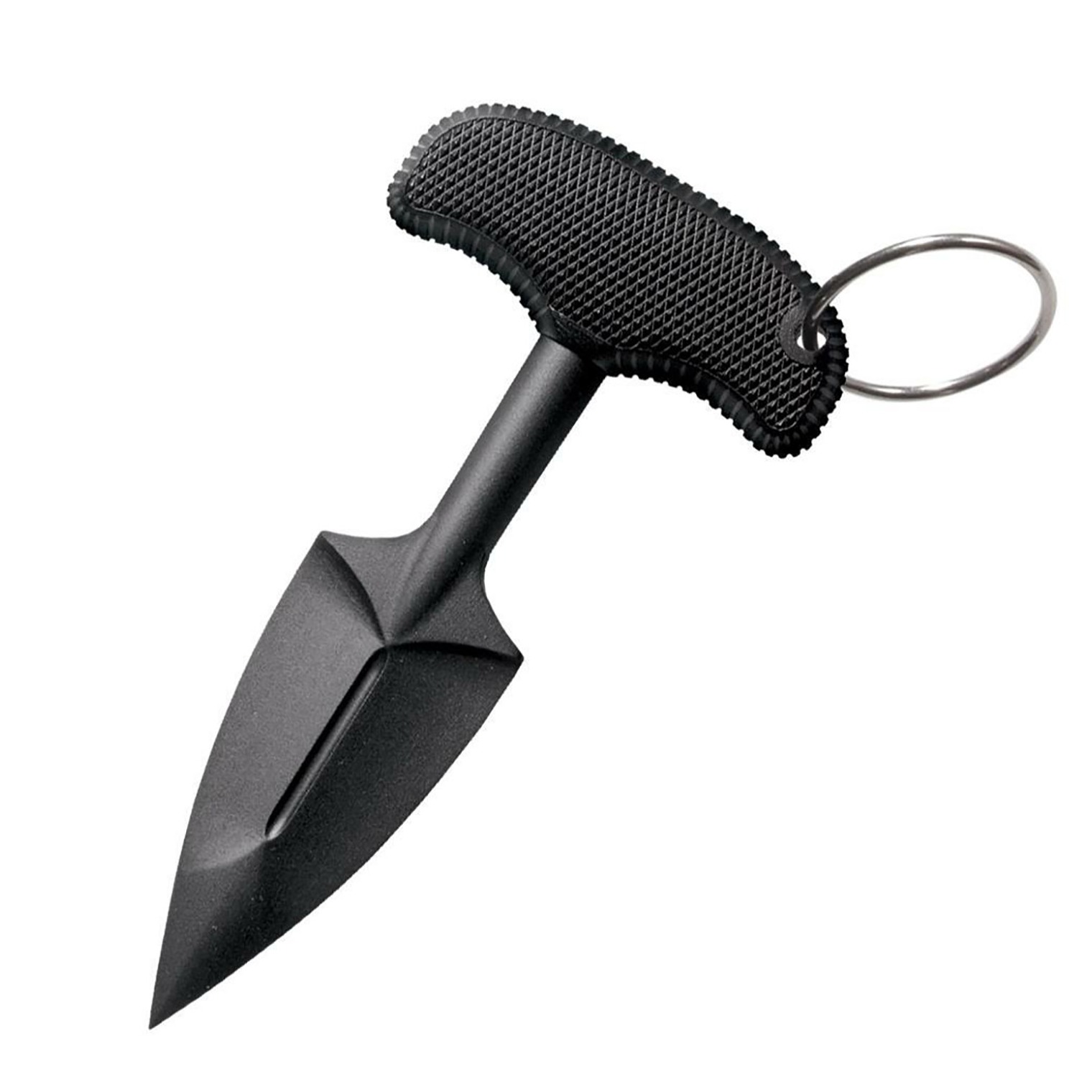 Cold Steel 92FPB FGX Push Blade II 2.25” Fixed Plain Black Griv-Ex Blade/Black Kray-Ex Handle