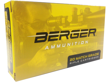 Berger 308 Win Ammunition 60080 200 Grain Match Hybrid 20 Rounds