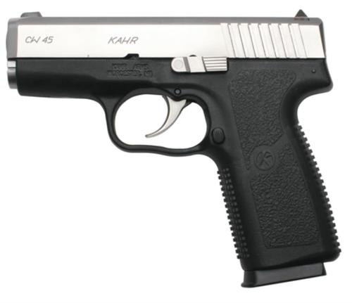 Kahr CW45 Carry, 3.6" Barrel, SS Slide, 6 Rnd Mag
