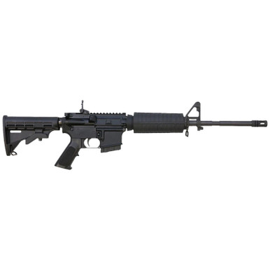 Bushmaster 0010011CA M4 Patrolman's 5.56x45mm NATO 16" 10+1 Black Rec/Barrel Black 6 Position Collapsible Stock Black Polymer Grip A2 Front Sight Right Hand
