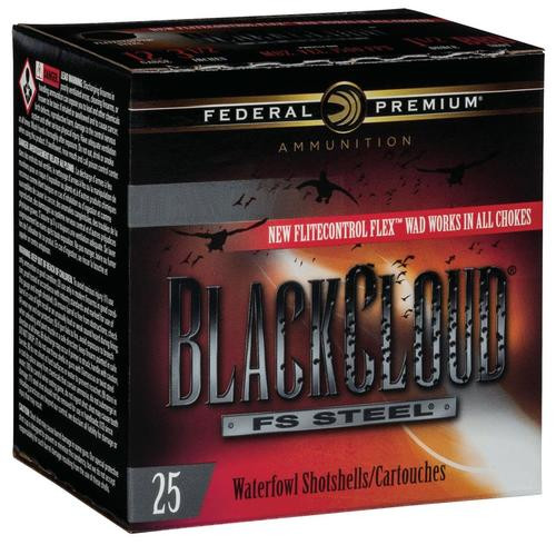 Federal BlackCloud 12 Ga, 3", 1-1/4oz, BB Shot, 25rd Box