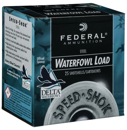 Federal Speed-shok 12 Ga, 3", 1 1/4oz, 1550 FPS, 25rd Box