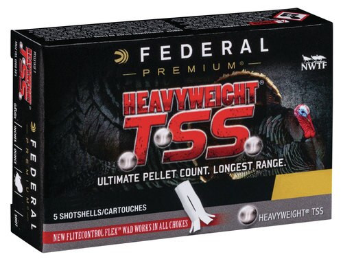 Federal Heavyweight TSS 410 Ga, 3", 13/16 oz, 9 Shot, 5rd Box