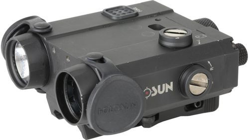 Holosun 420 Laser Coaxial, Solar, Green & IR Laser, IR Illuminator, White Light, 7075 Aluminum Housing, Rifle