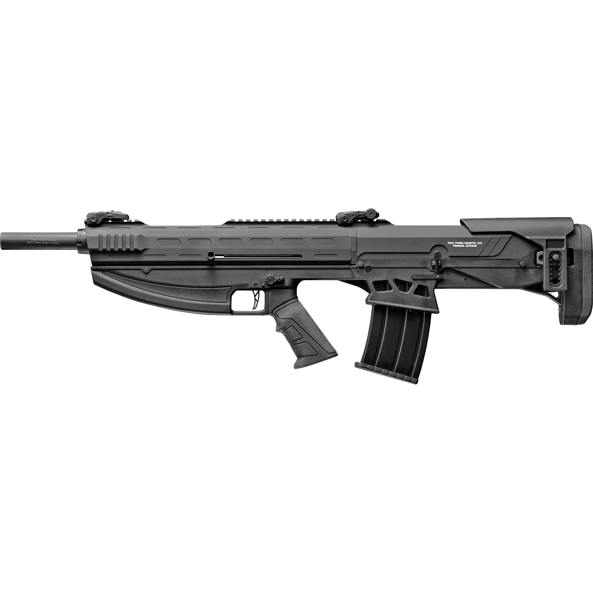 Armelegant BLP 12M 12 Gauge Bullpup Defensive Shotgun 3” 18.50” 5+1 Black Fixed Bullpup Stock
