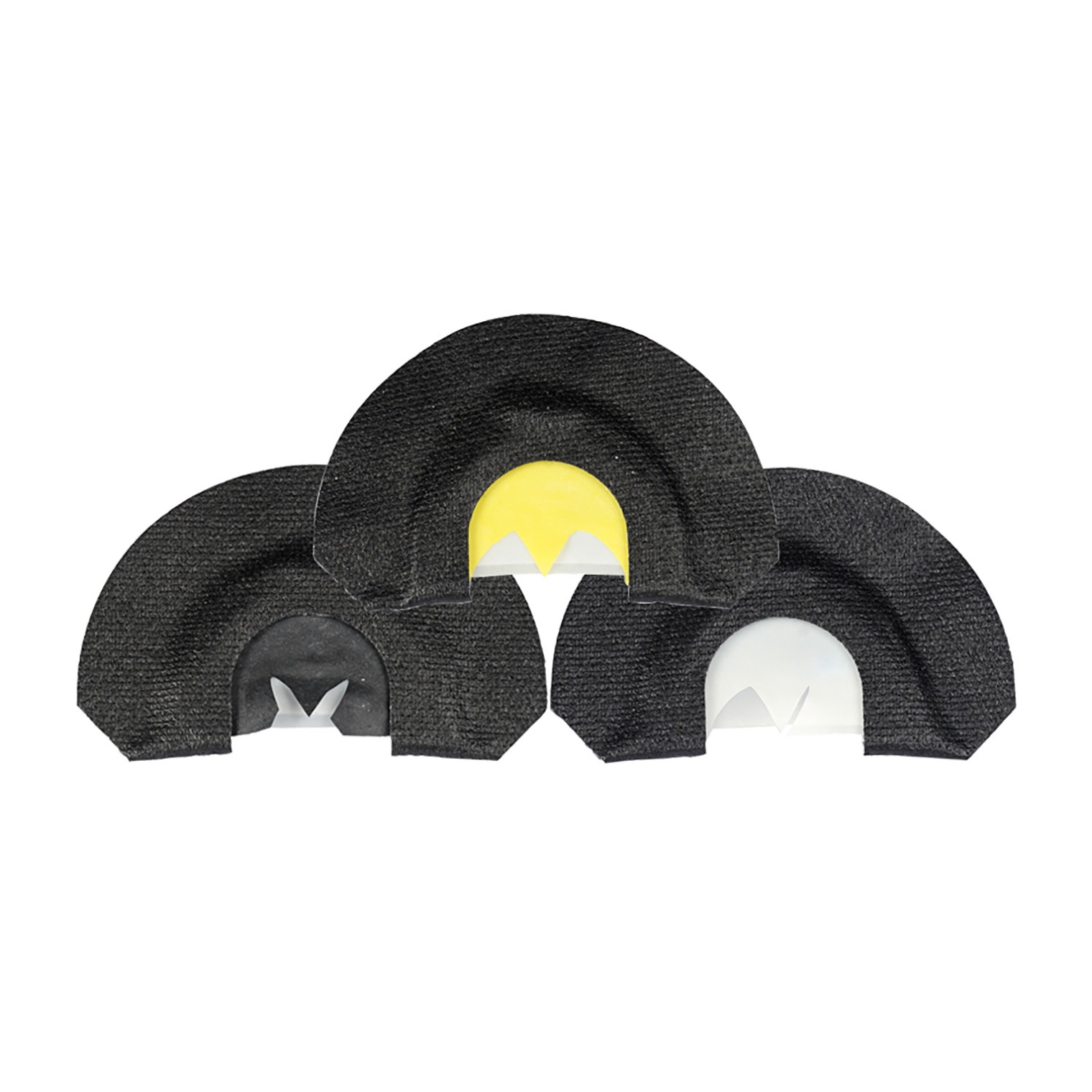 Power Calls 24226 Short Circuit Combo Diaphragm Call Turkey Hen Sounds Attracts Turkeys Black 3 Pack