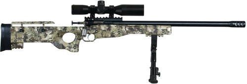 Crickett CPR Complete Package 22 LR, 16.125" Barrel, Adjustable Kryptec Camo Stock, Blued