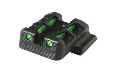 Hi-Viz Litewave Sight, Fits 9mm, 40S&W, 357SIG, Rear OnlyInclude Litepipes and Key
