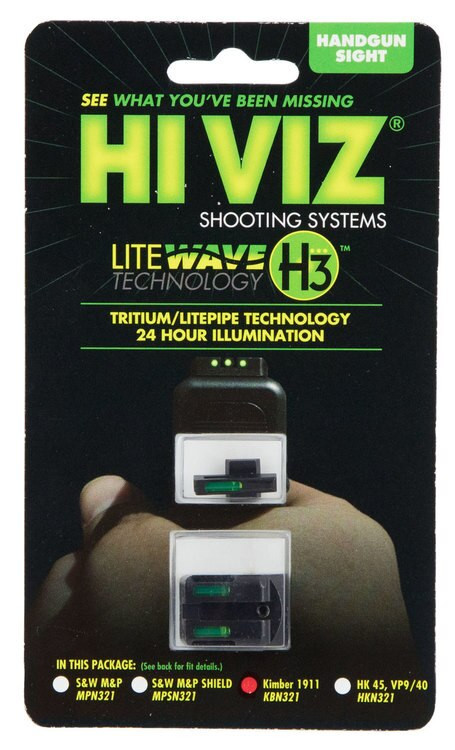 Hiviz LiteWave H3 Tritium/LitePipe 1911