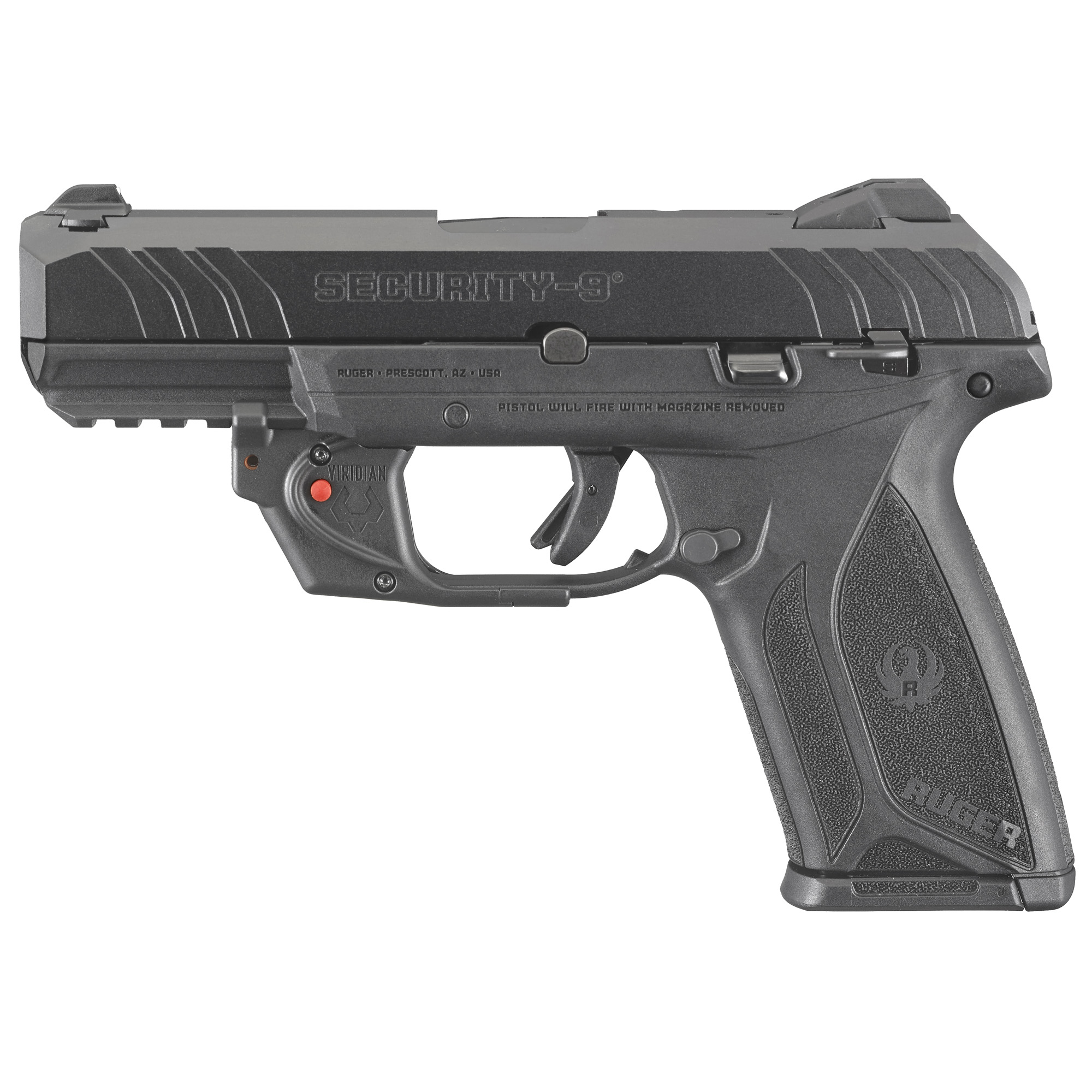 RUGER SEC-9 9MM 4” BL 15RD 3DT LSR