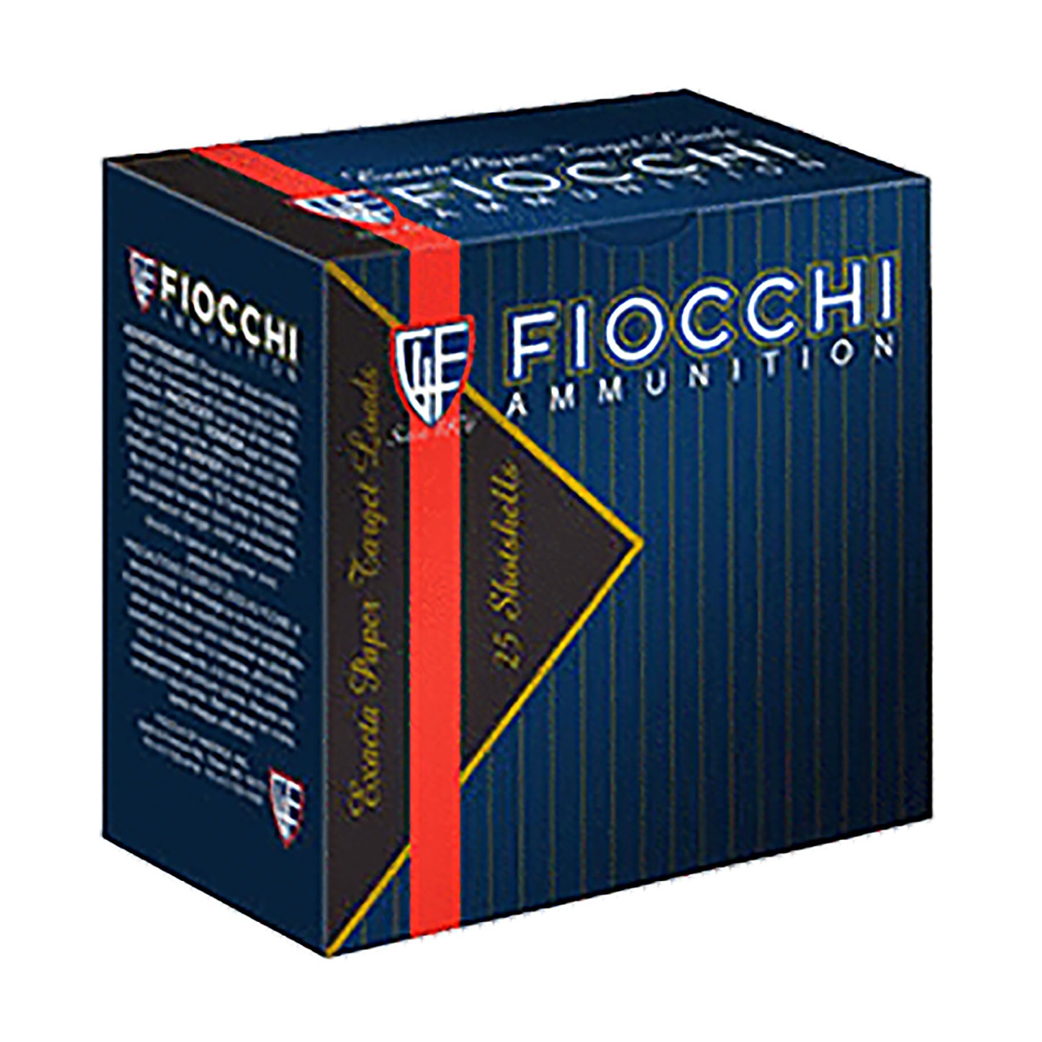 Fiocchi 12WRCRS8 Exacta Target White Rino Crusher 12Gauge 2.75” 1 1/8oz 8Shot 25 Per Box/10 Case