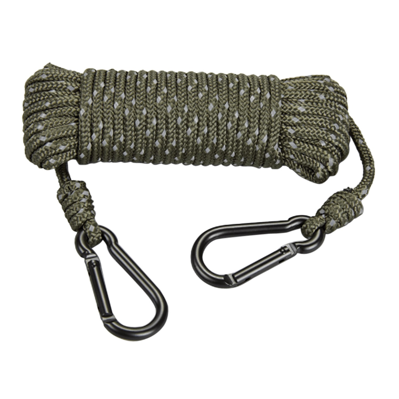 Hunters Specialties 00775 Reflective Rope Olive Drab 30’ Long