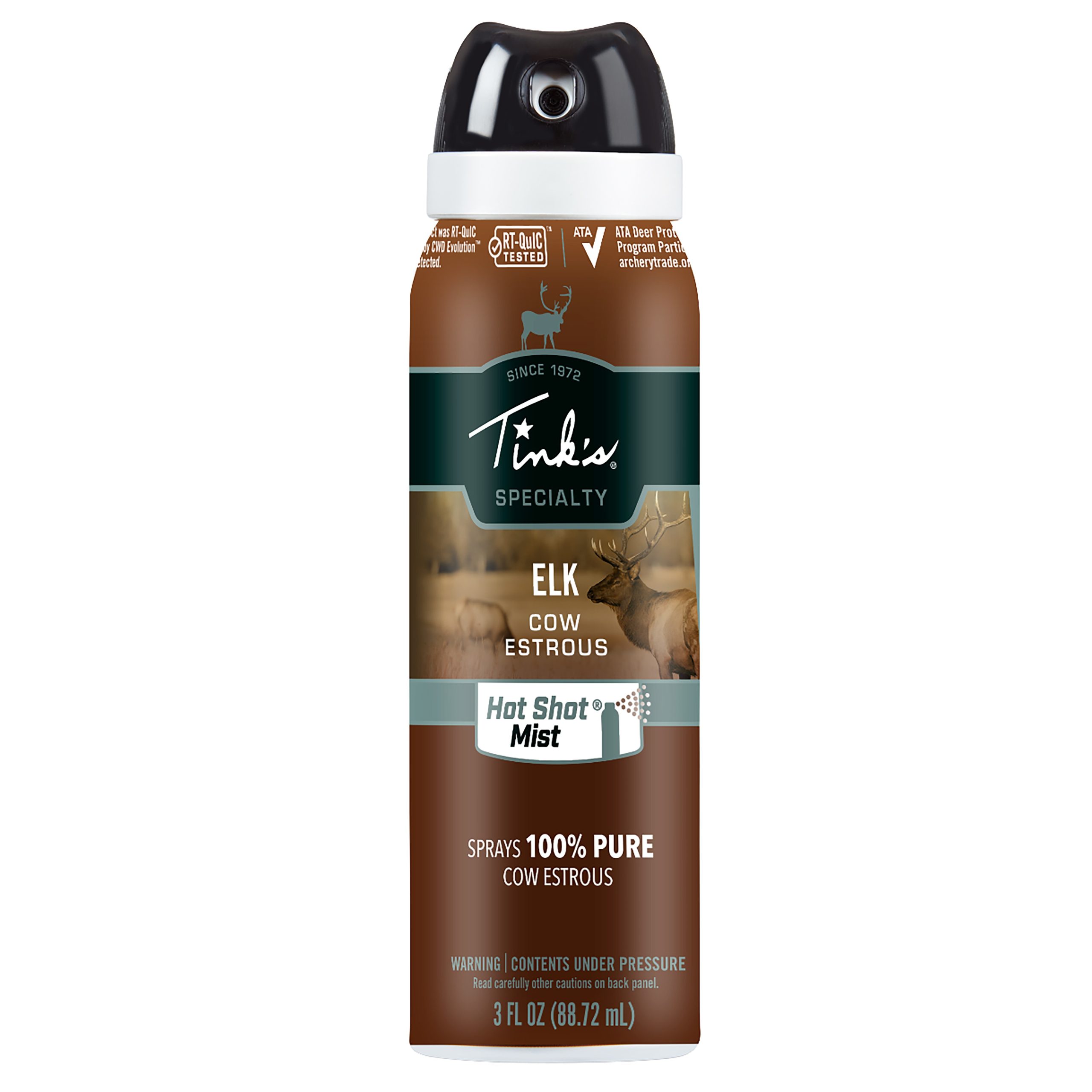 Tinks W5330 Hot Shot Mist Attractant Elk Cow in Estrous Scent 3 oz Aerosol