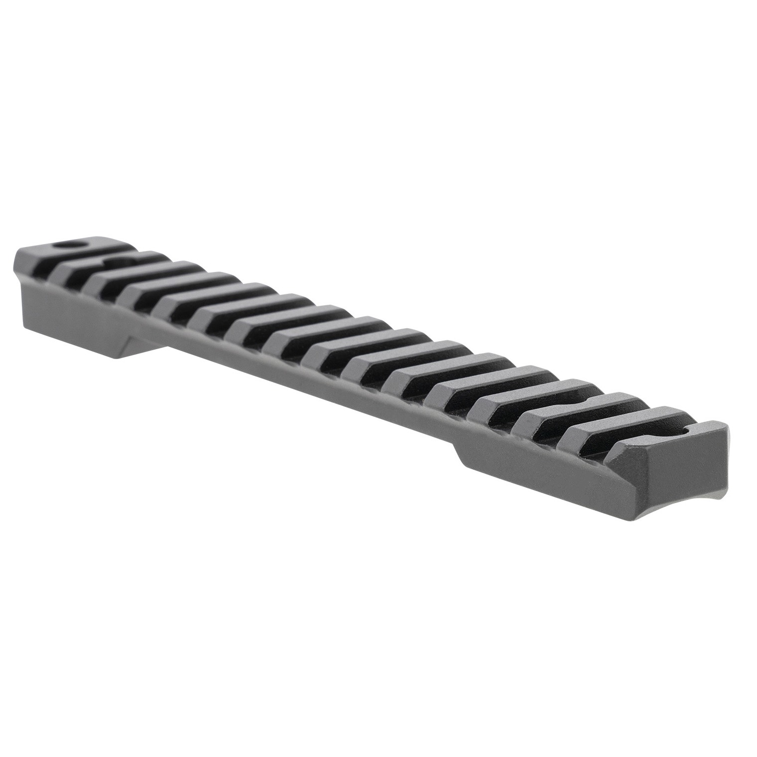 Talley PLM258779 Fierce Rivalry Picatinny Rail Black Anodized Long Action 20 MOA