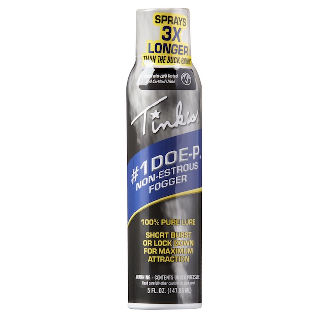 Tinks W5501 #1 Doe-P Non-Estrous Fogger Deer Attractant Doe Urine Scent 5 oz Aerosol