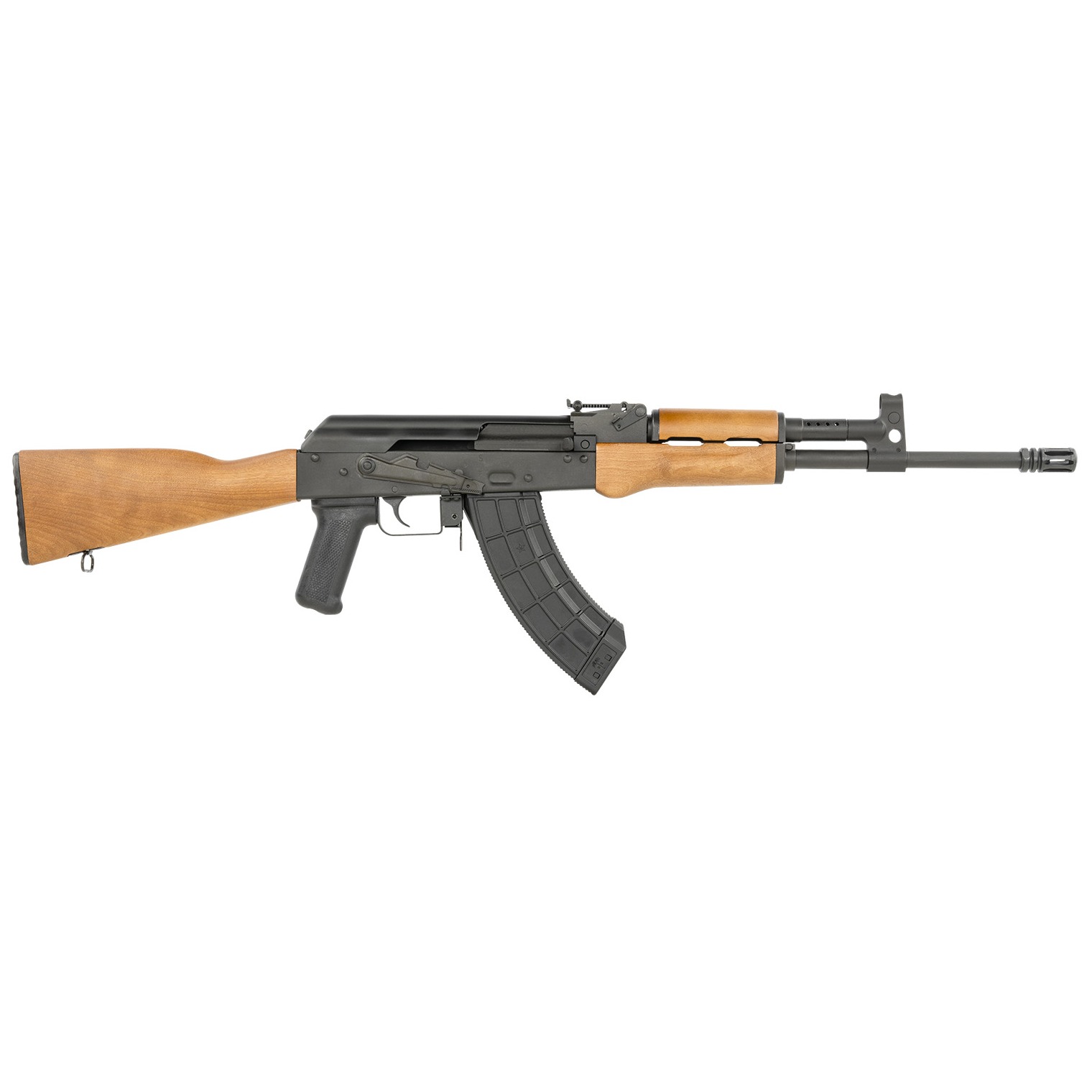 Century Arms RI4800N VSKA 7.62x39mm 30+1 16.50” Chrome Moly 4150 Steel Barrel w/Flash Hider, Manganese-Phosphate Finished Receiver, Wood Stock & Forend, Polymer Grip