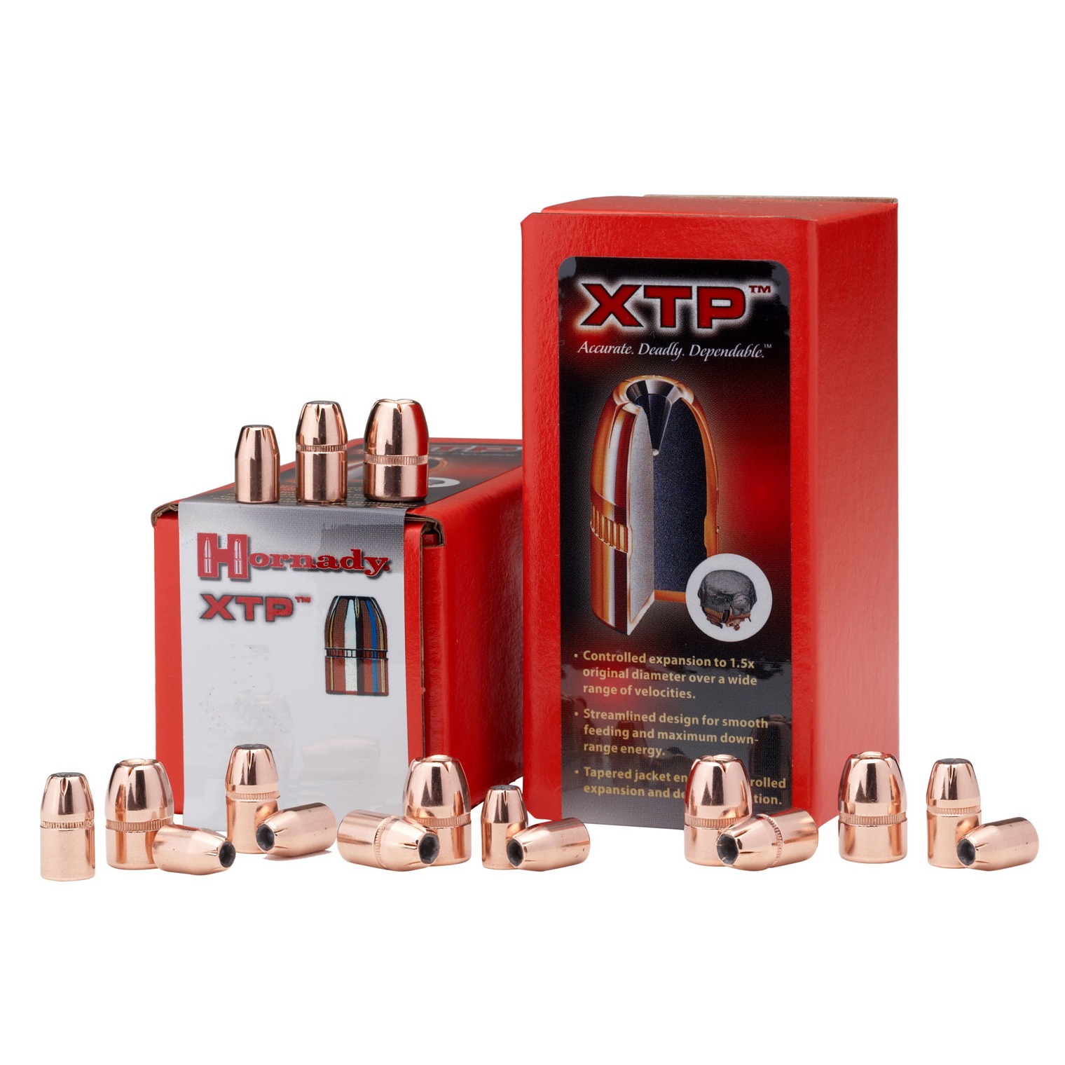Hornady 50101 XTP Mag 50 Cal .500 300 gr Hollow Point 50 Per Box/ 15 Case
