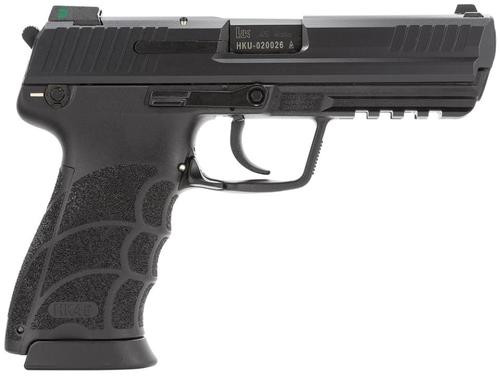 HK, HK45 45ACP, 4.5" Barrel, Black Color, Night Sights, 10Rd, 3 Magazines