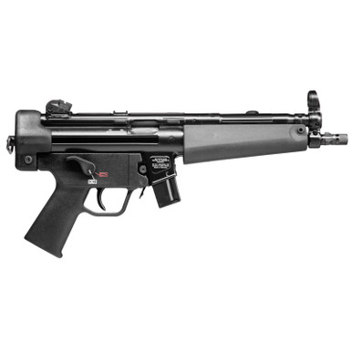 HK 81000478 SP5 9mm Luger Caliber with 8.86" Barrel, 10+1 Capacity, Overall Black Finish & Polymer Grip Includes 2 Mags