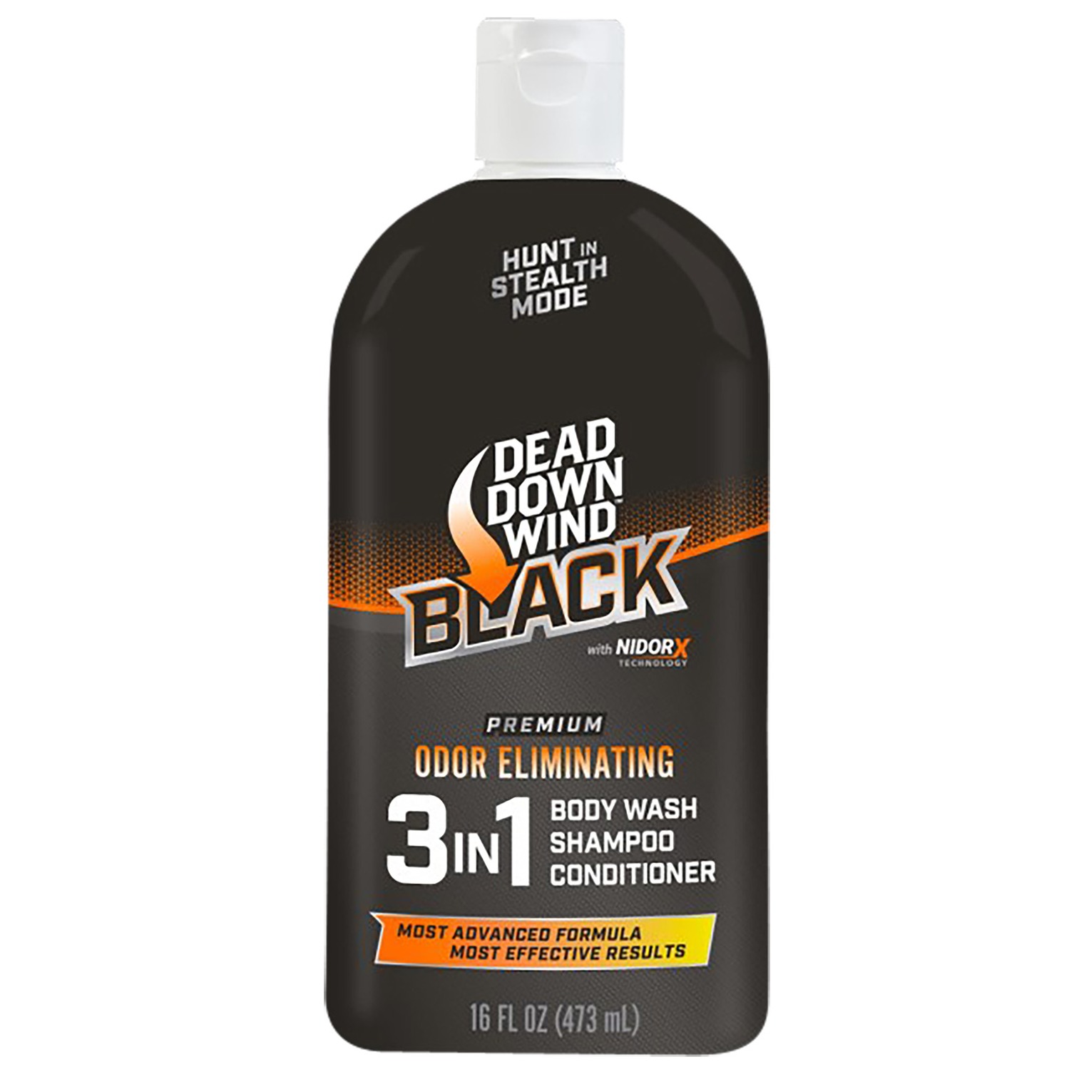 Dead Down Wind 127160 Black Premium 3-in-1 Combo Odor Eliminator 16 oz Squeeze Bottle