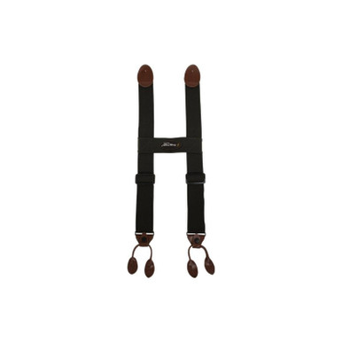 Frogg Toggs H-Back Suspenders, Black, Adjustable
