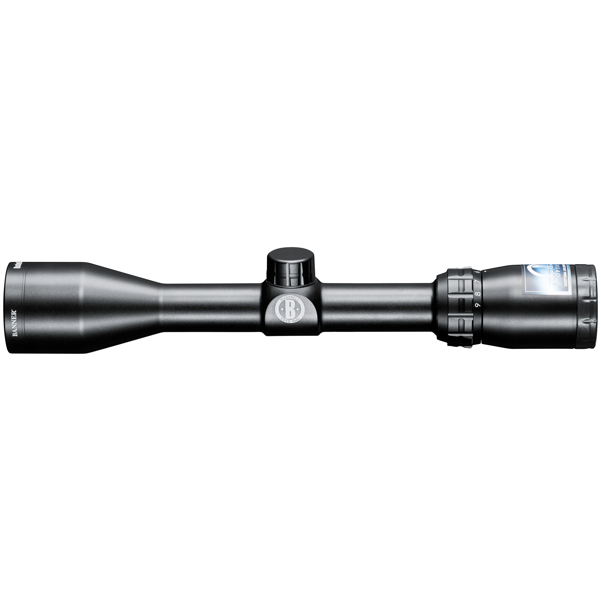 Bushnell 613944 Banner Satin Black 3-9x40mm 1” Tube Circle-X Reticle