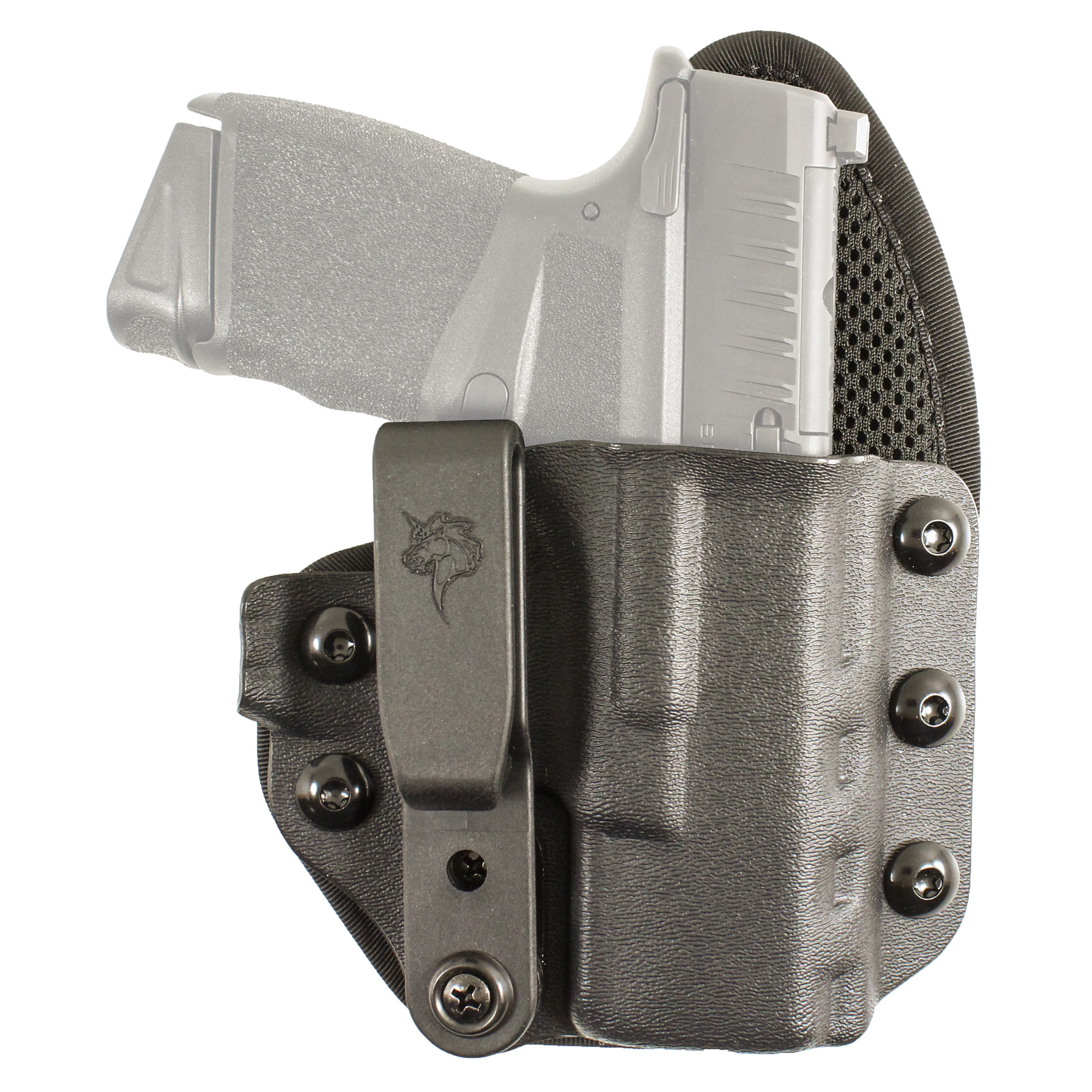 DeSantis Gunhide 206KA8JZ0 Uni-Tuk IWB Black Kydex Belt Clip Fits Sig P365 Right Hand