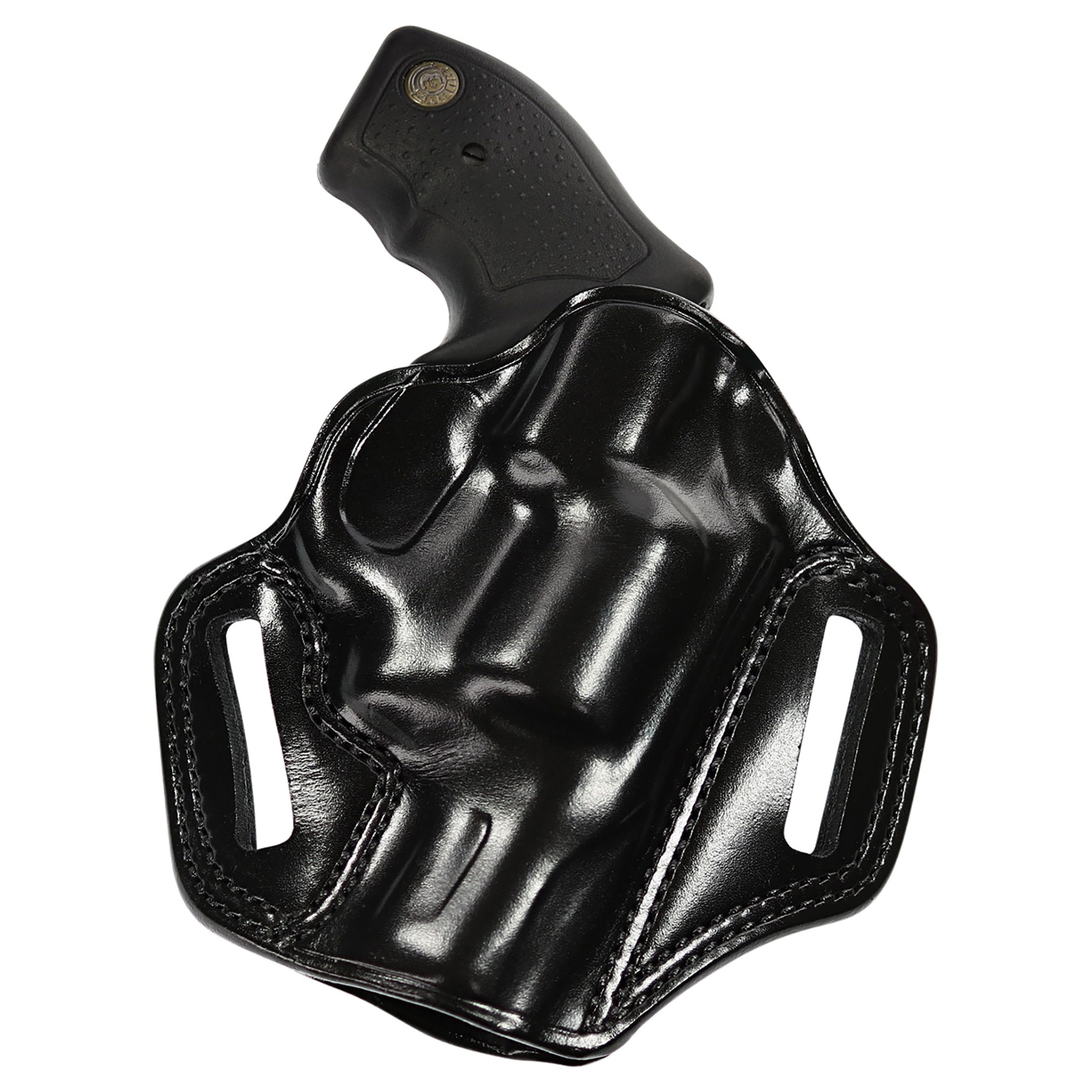 Galco CM834B Combat Master OWB Black Leather Belt Slide Fits Glock 48 Fits S&W M&P Shield EZ Fits Glock 48 MOS Right Hand