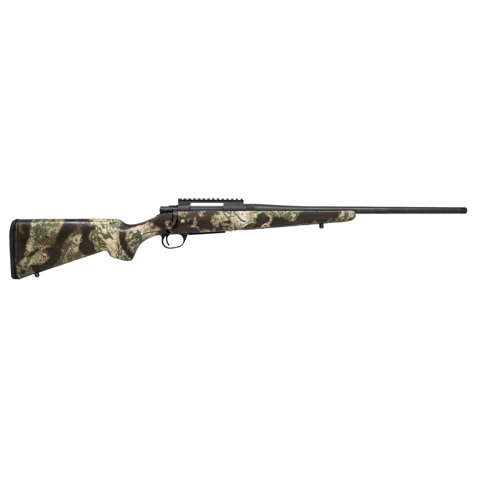 Howa HCSL65CRKOT M1500 Super Lite 6.5 Creedmoor 3+1 20” Threaded Barrel, Blued Metal Finish, Kryptek Obskura Synthetic Stock