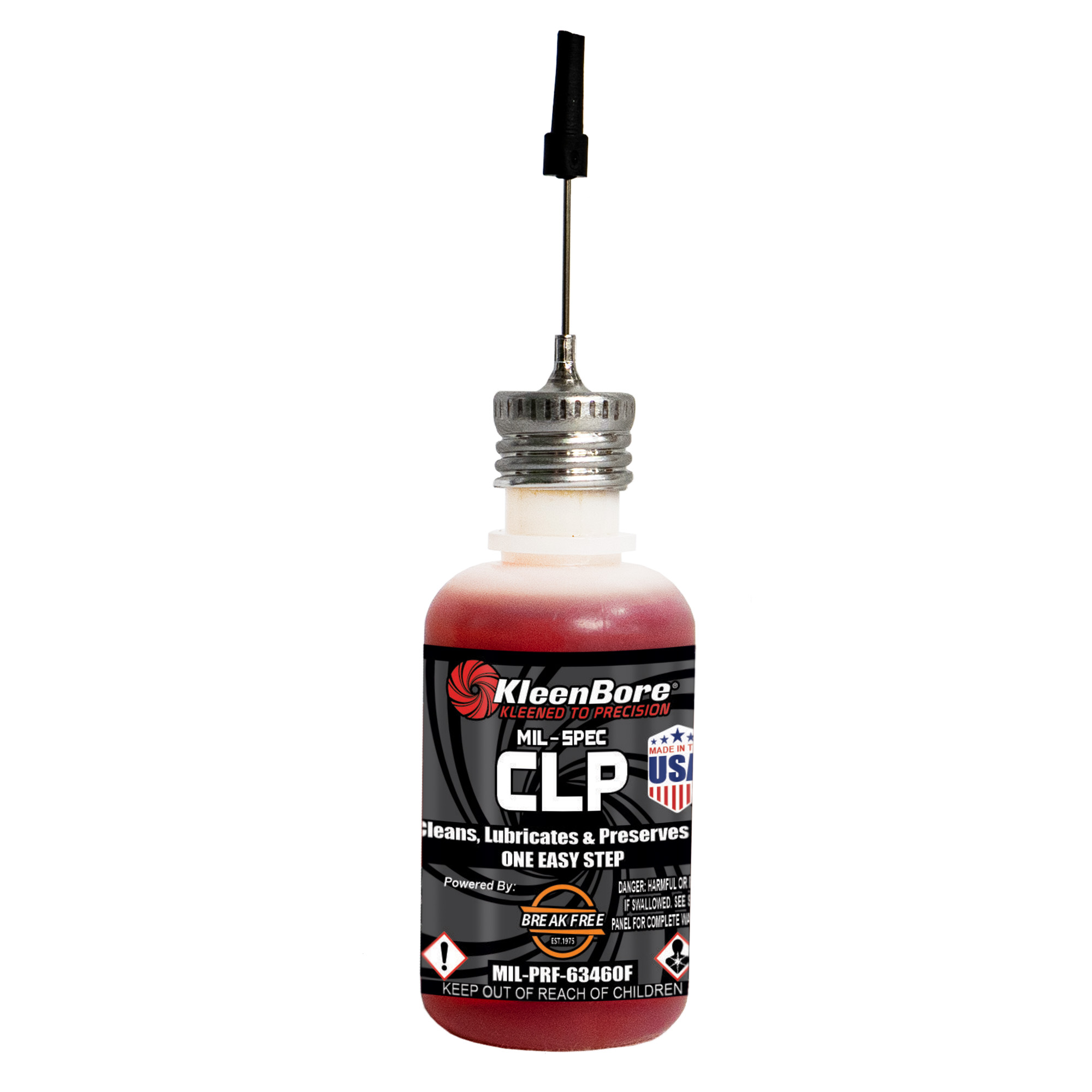 KleenBore KBMSCLP1 Mil-Spec CLP 1 oz. Needle Oiler