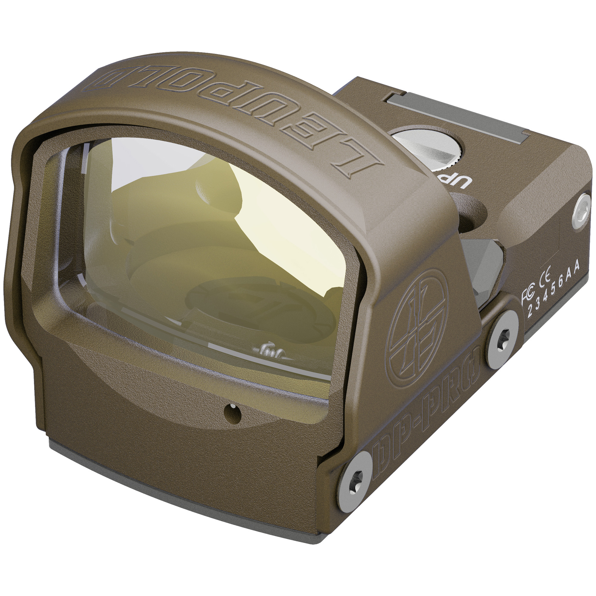 Leupold 175840 DeltaPoint Pro Flat Dark Earth 1 x 1.01” x 0.68” 2.5 MOA Red Dot