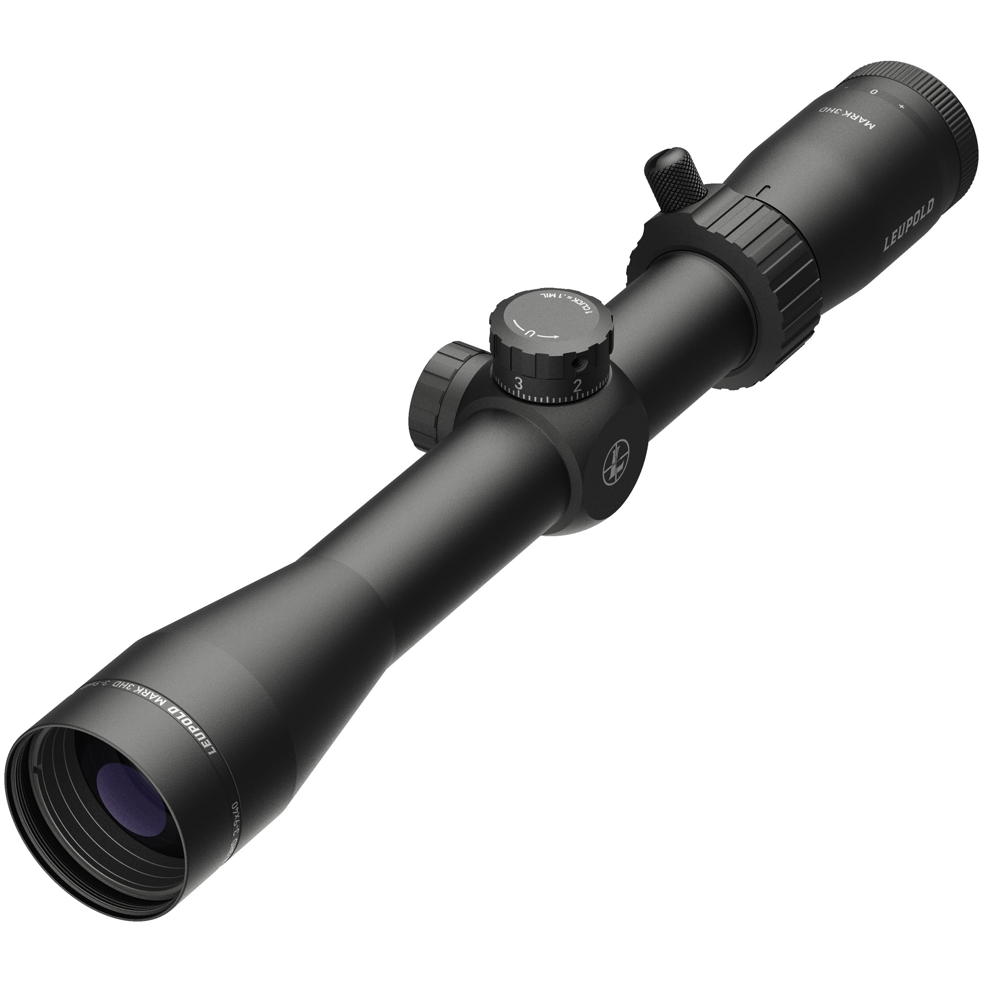 Leupold 180666 Mark 3HD Matte Black 3-9x40mm 30mm Tube Illuminated FireDot TMR Reticle