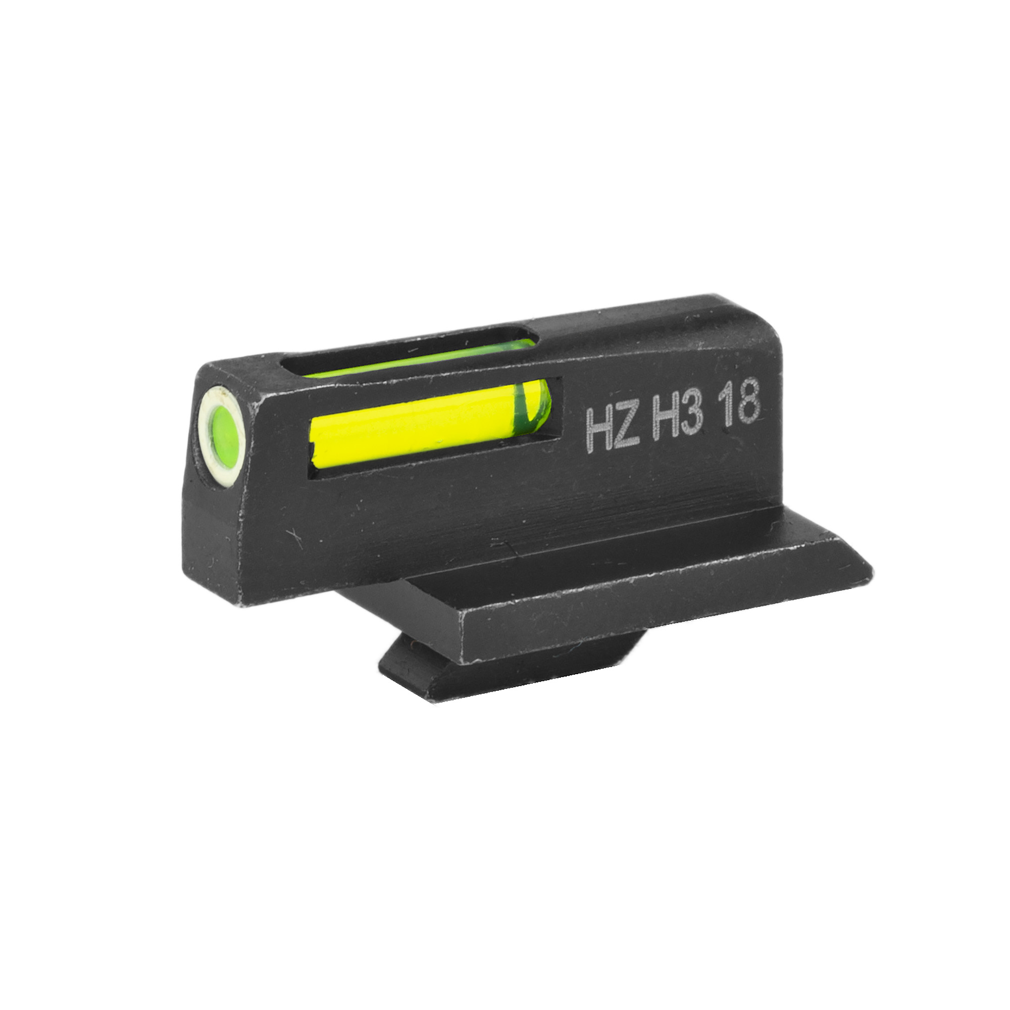 HiViz GPN301 LiteWave H3 Front Sight for Ruger GP100 Green Tritium White Outline Front Sight