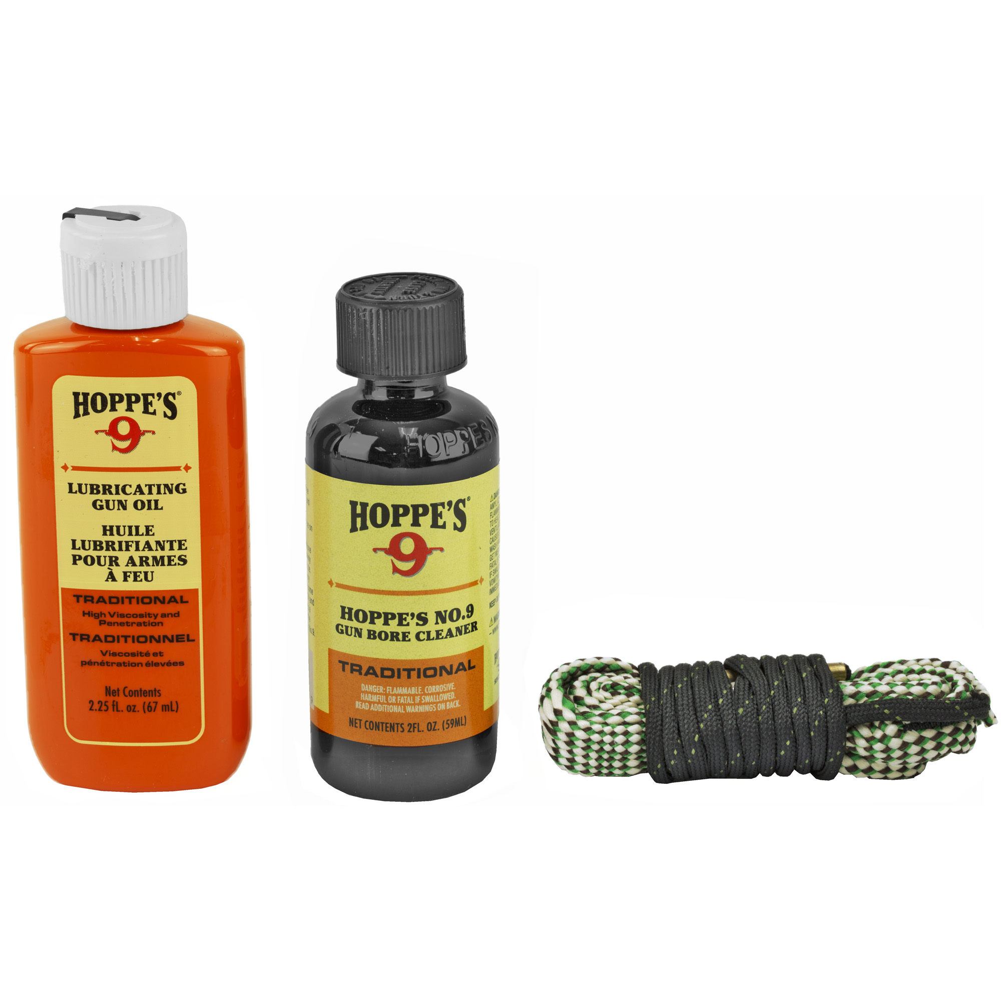 Hoppe’s 110030 1-2-3 Done Cleaning Kit 7.62mm / 30 Cal Rifles (Clam Package)