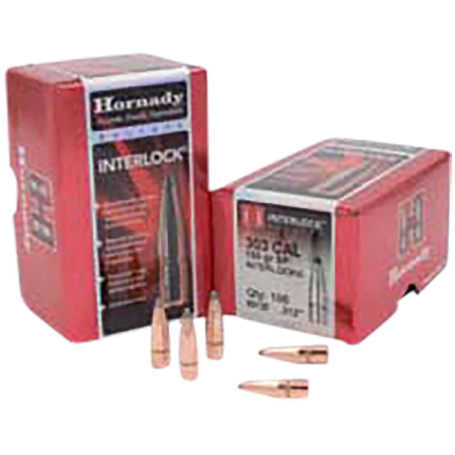 Hornady 3120 InterLock 303 Cal .312 150 gr Soft Point 100 Per Box/ 15 Case