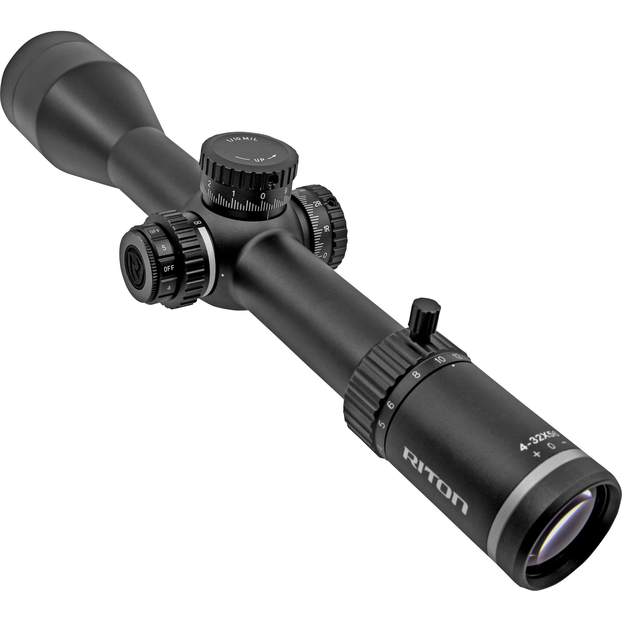 Riton Optics 7C324LFI 7 Conquer Black Anodized 3-24x56mm 34mm Tube Illuminated ODEN Reticle