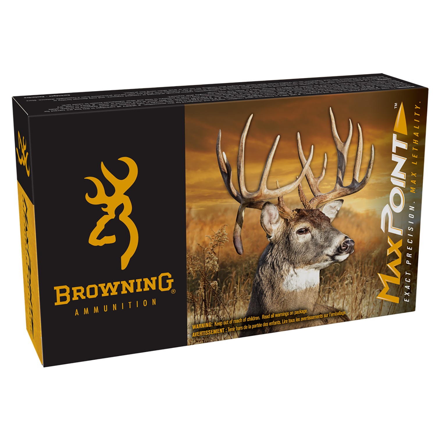 Browning Ammo B192130302 Max Point 30-30Win 150gr 20 Per Box/10 Case