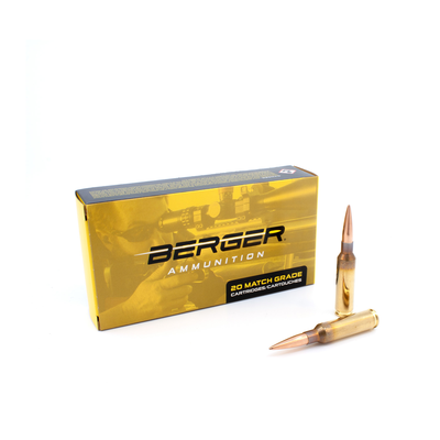 Berger Match Grade 6mm Creedmoor 109gr. Long Range Hybrid Target 20rd Box #65-20030