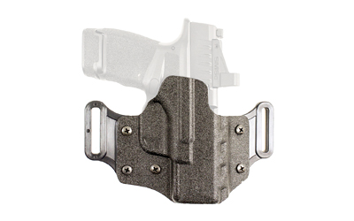 DeSantis Gunhide 195KA0XZ0 Veiled Partner OWB Black Kydex Belt Slide Fits Springfield Echelon Right Hand