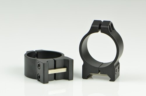 Warne 30mm, PA, Low Matte Rings, Steel, Fixed for Maxima/Weaver Style or Picatinny Bases