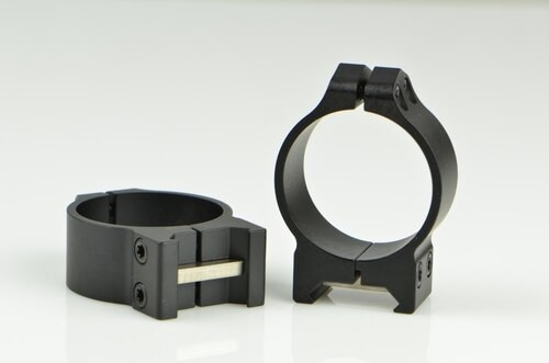 Warne 34mm, PA, Low Matte Rings, Steel, Fixed for Maxima/Weaver Style or Picatinny Bases