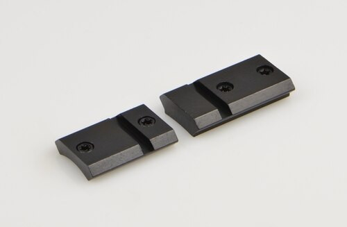 Warne 2 Piece Maxima Steel Base, HS Precision (8-40 Screws), Matte